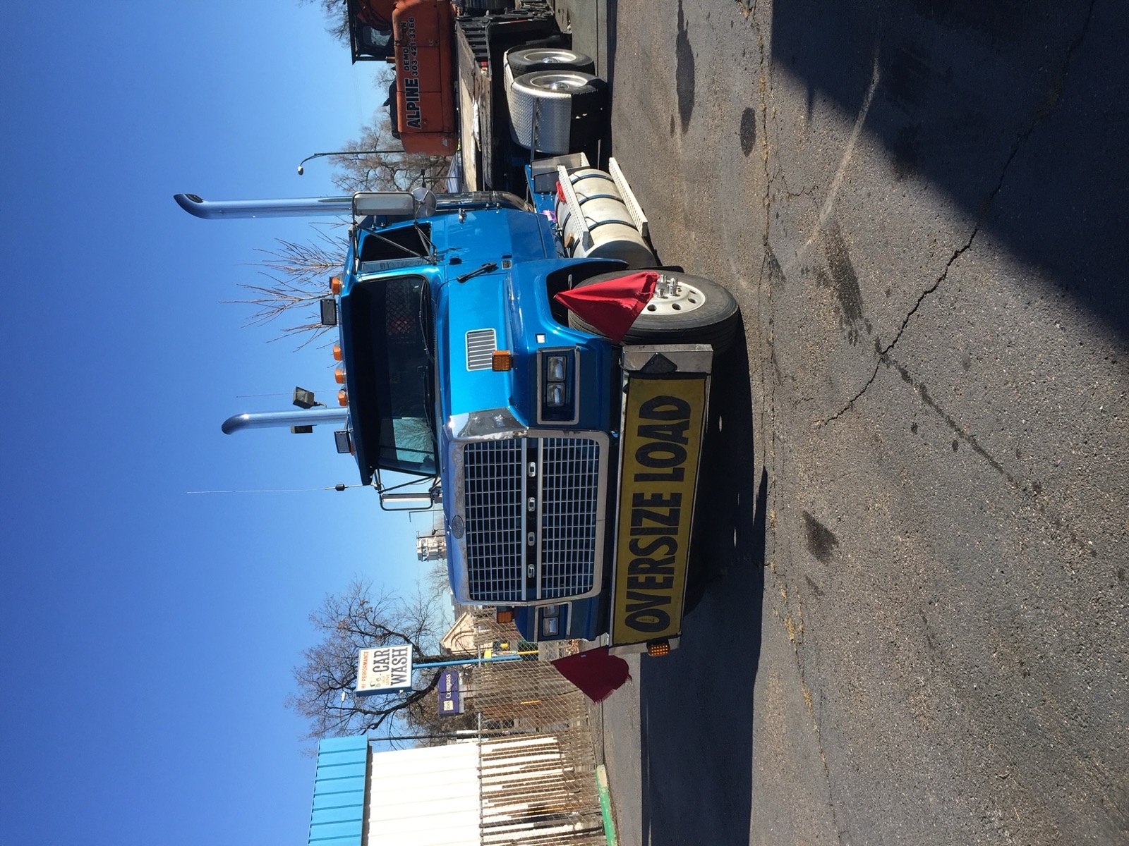 Equipment delivery to the job site